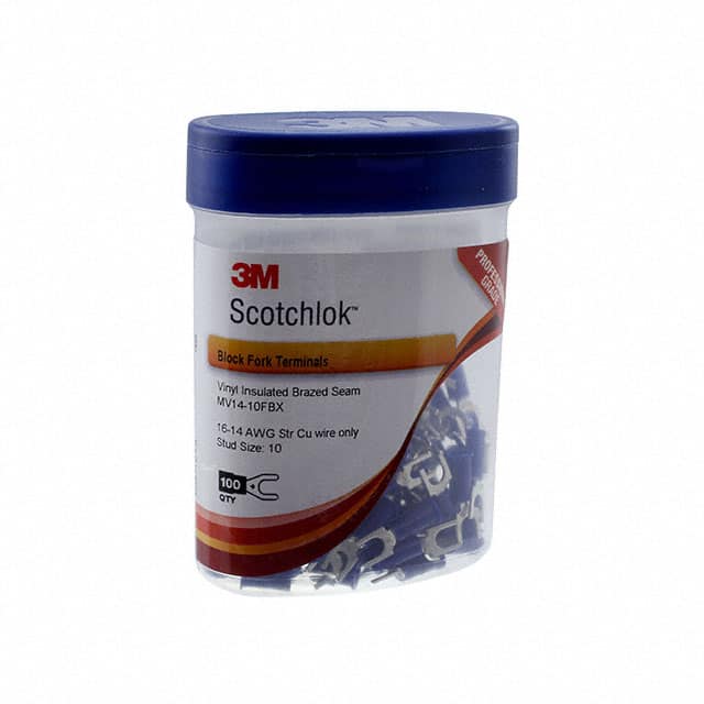 MV14-10FBX-BOTTLE 3M  Spade Connectors